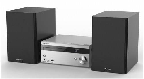Grundig CMS 4000 BT DAB+ Stereoanlage CD, UKW, USB, AUX, DAB+, 2 x 50 W Schwarz, Silber