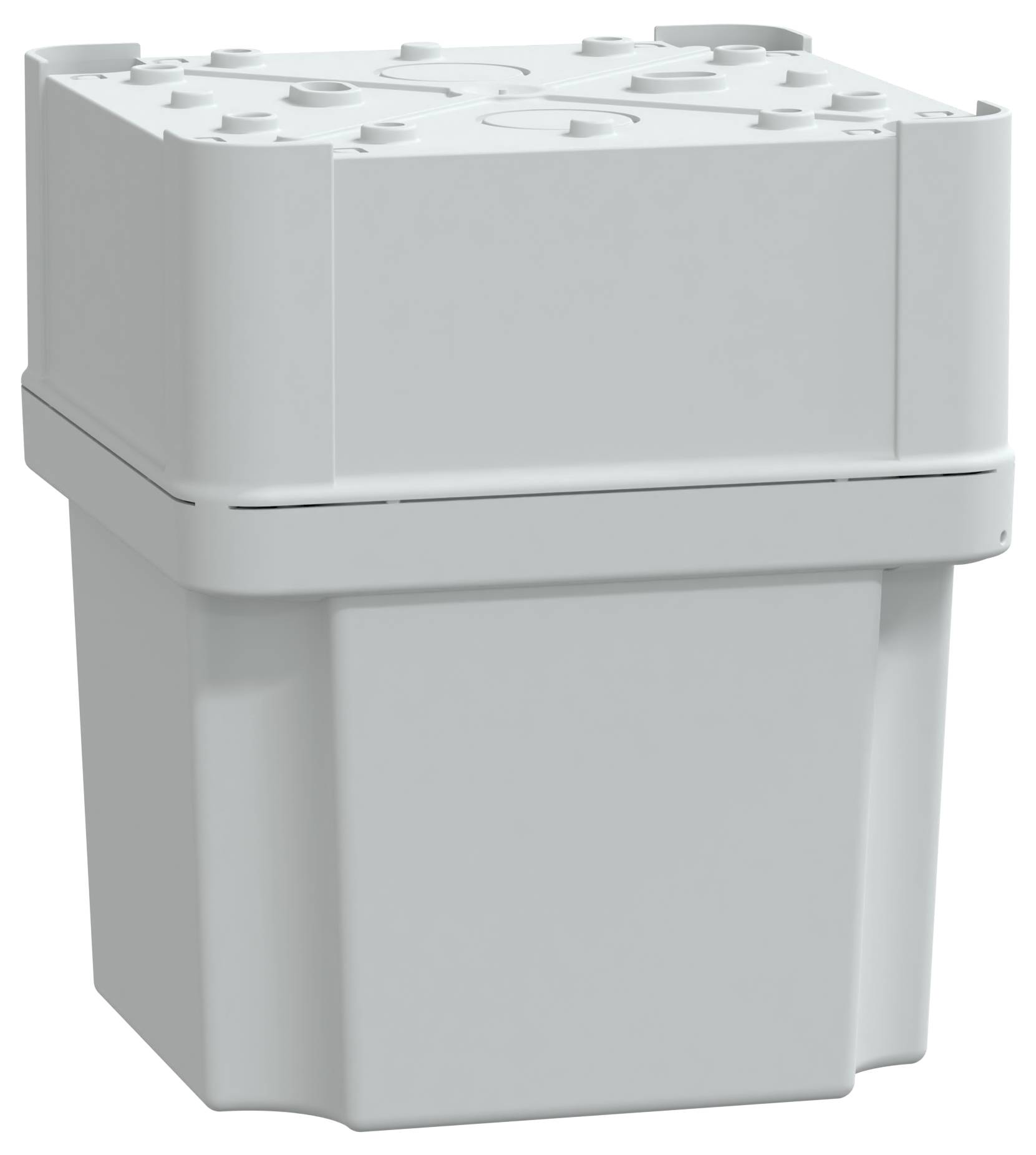 Schneider Electric PanelSeT TBS NSYTBS111113H Wand-Gehäuse 116 x 116 x 133 ABS Lichtgrau (RAL 7035) 2St.