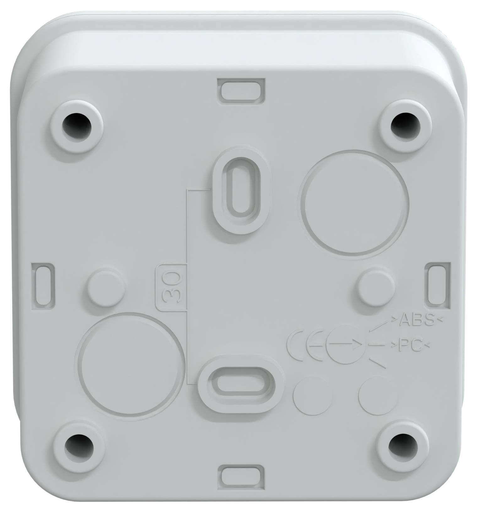 Schneider Electric PanelSeT TBS NSYTBS775 Wand-Gehäuse 74 x 74 x 54 ABS Lichtgrau (RAL 7035) 5St.