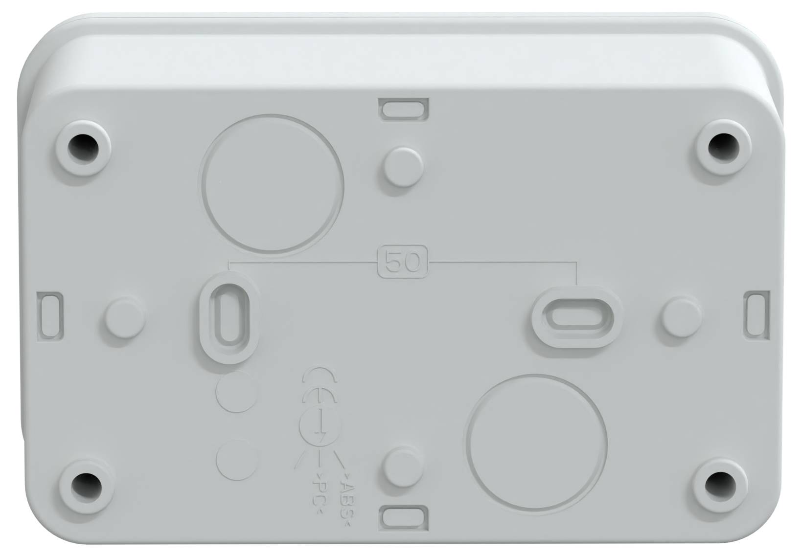 Schneider Electric PanelSeT TBS NSYTBS1176 Wand-Gehäuse 74 x 116 x 62 ABS Lichtgrau (RAL 7035) 5St.