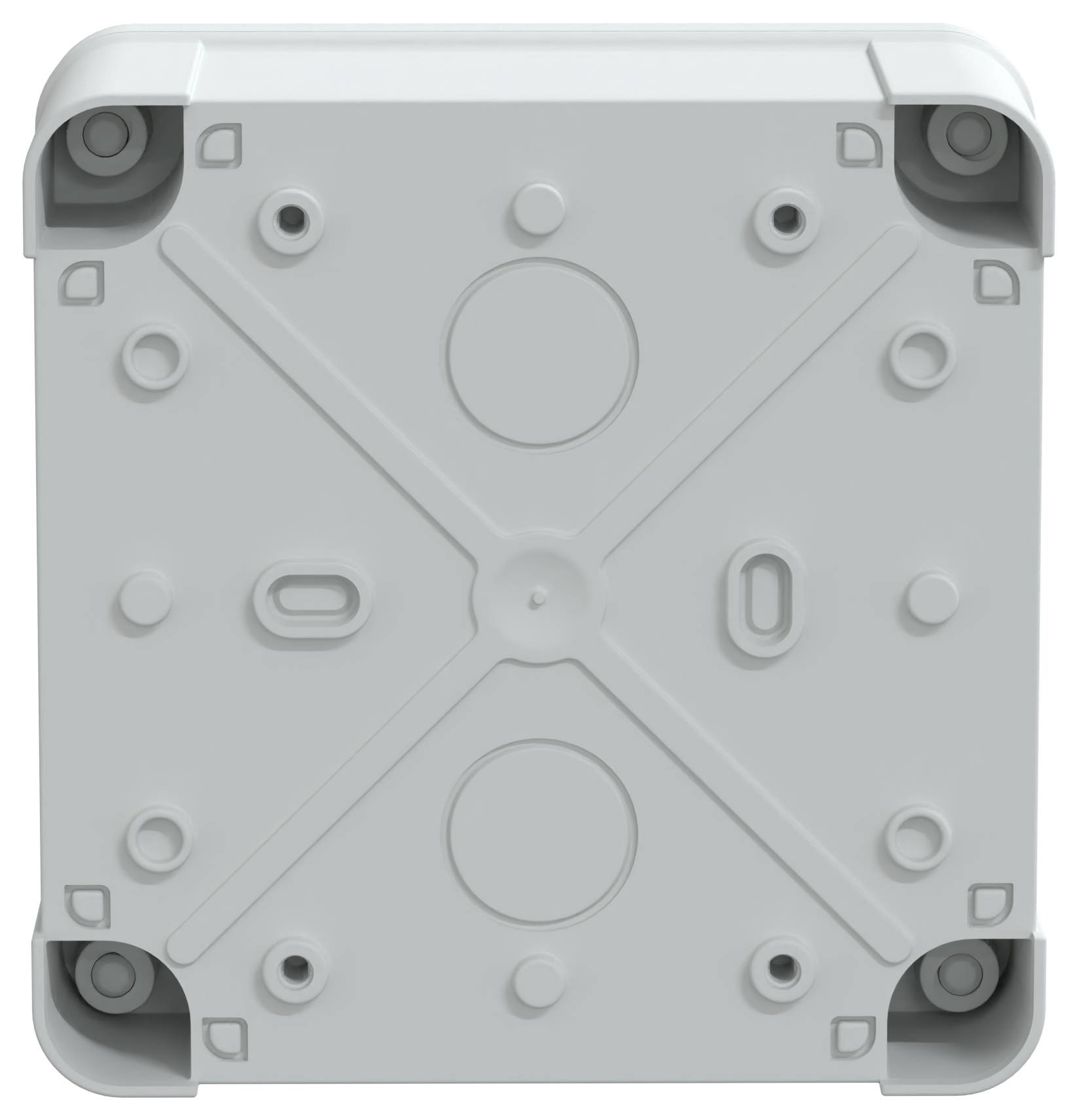 Schneider Electric PanelSeT TBS NSYTBS11116 Wand-Gehäuse 116 x 116 x 62 ABS Lichtgrau (RAL 7035) 5 St.