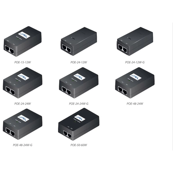 Ubiquiti Networks POE-24-12W-G PoE Injektor 1 GBit/s Ubiquiti Networks POE-24-12W-G PoE Injektor 1 GBit/s