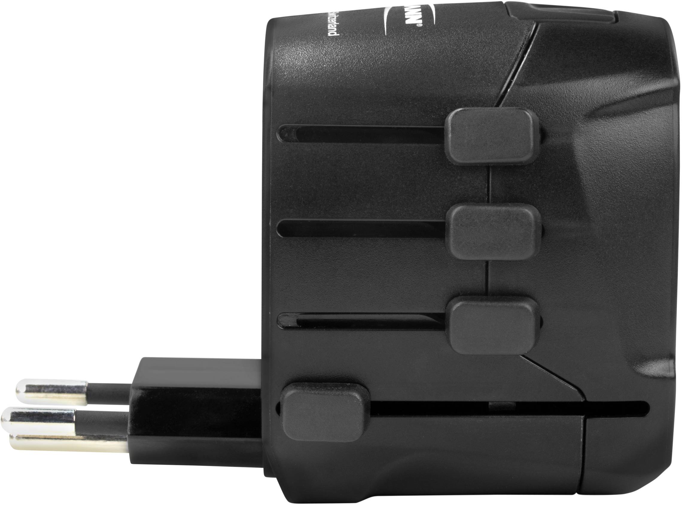 Ansmann 1809-0000 Reiseadapter All in One 3