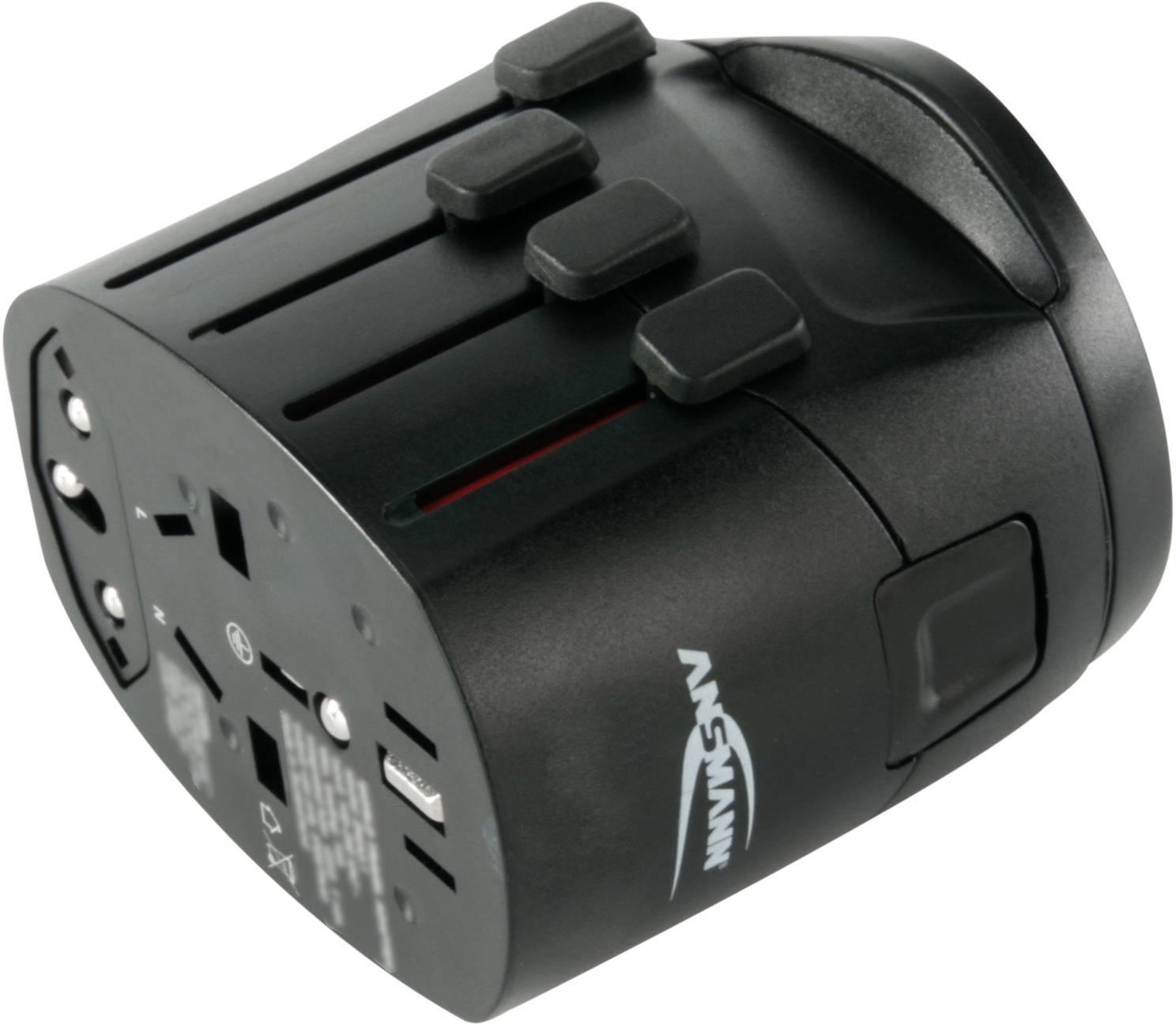 Ansmann 1809-0000 Reiseadapter All in One 3