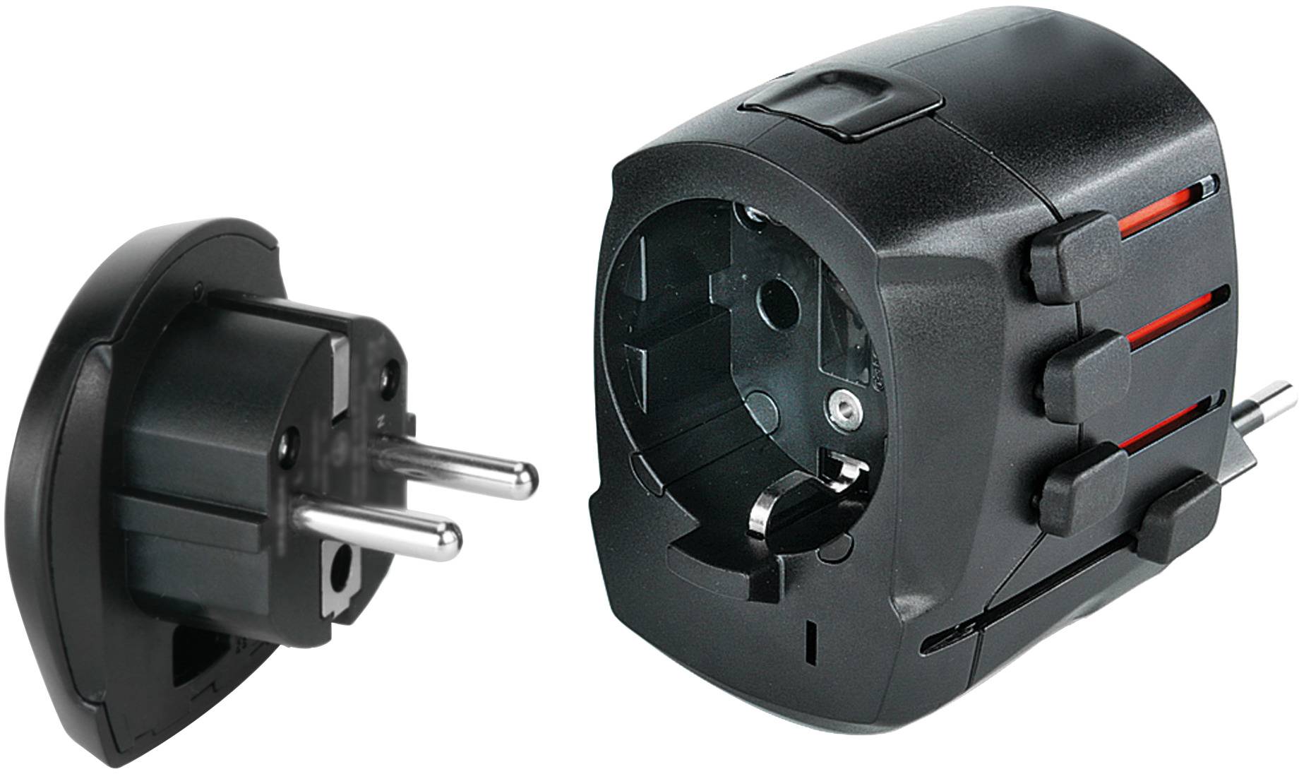 Ansmann 1809-0000 Reiseadapter All in One 3