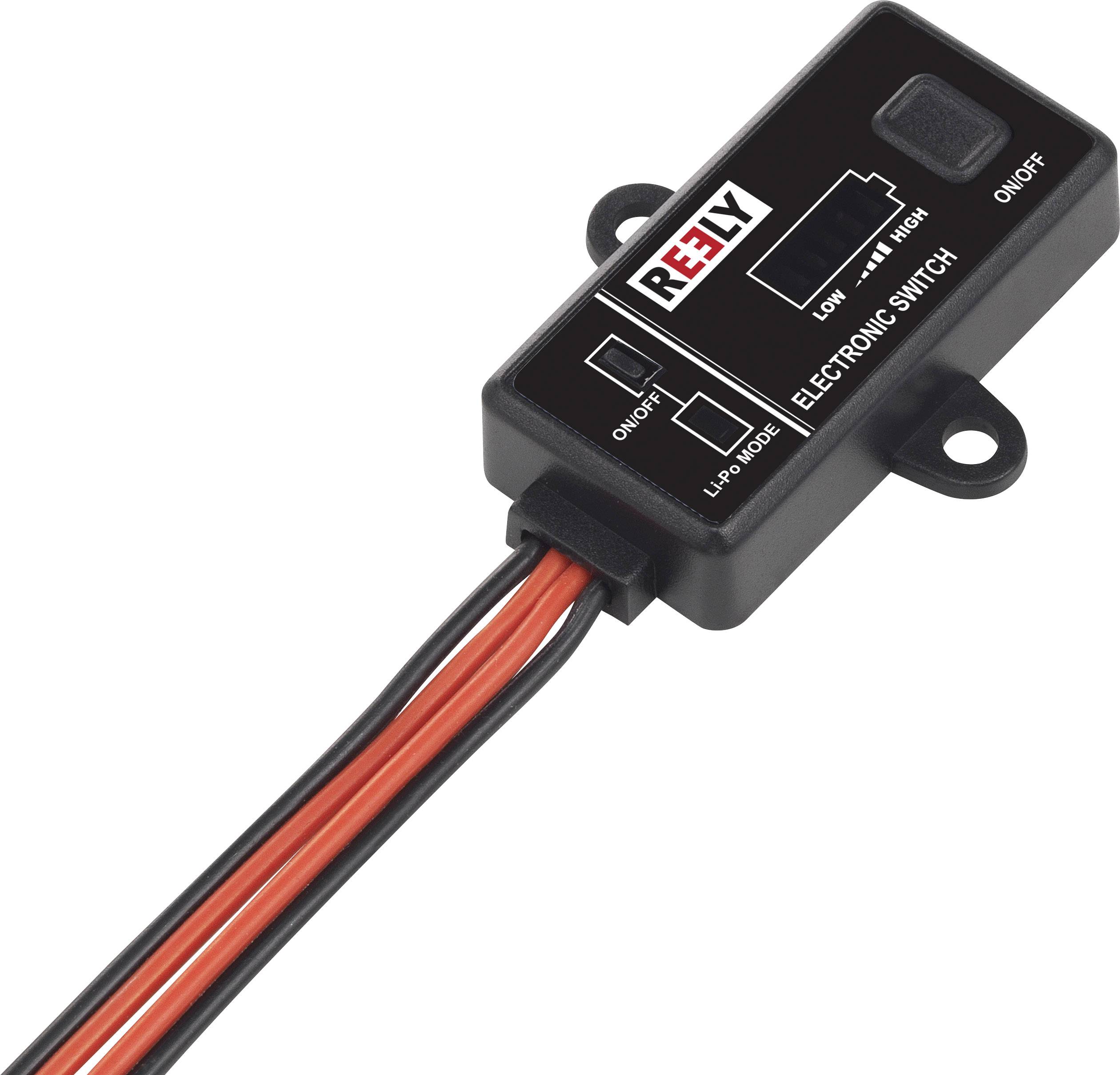 Reely Ein-/Aus-Schalterkabel [1x JR-Stecker - 1x JR-Buchse]