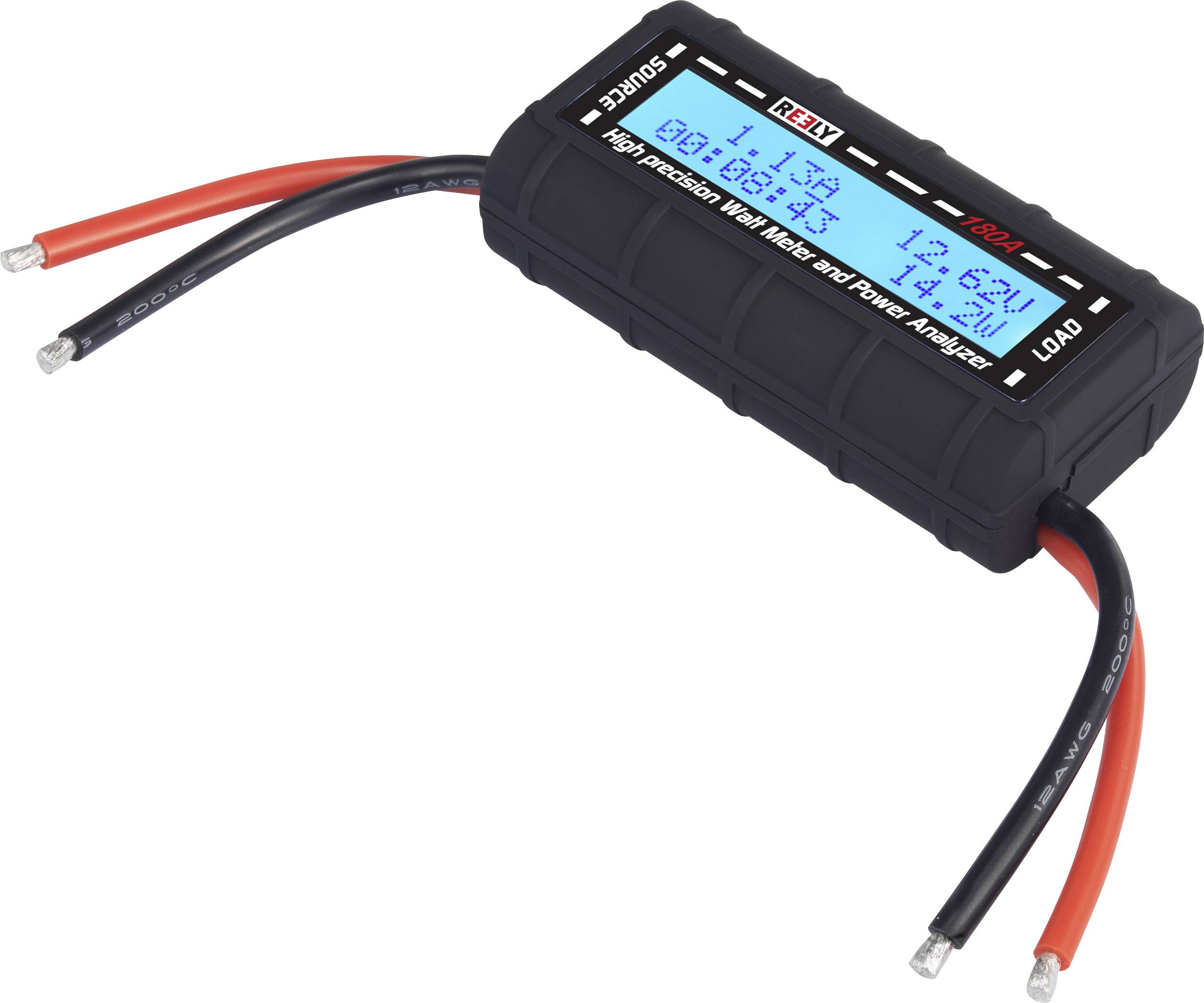 Reely 180A Wattmeter und Poweranalyzer Stecksystem: Offene Kabelenden