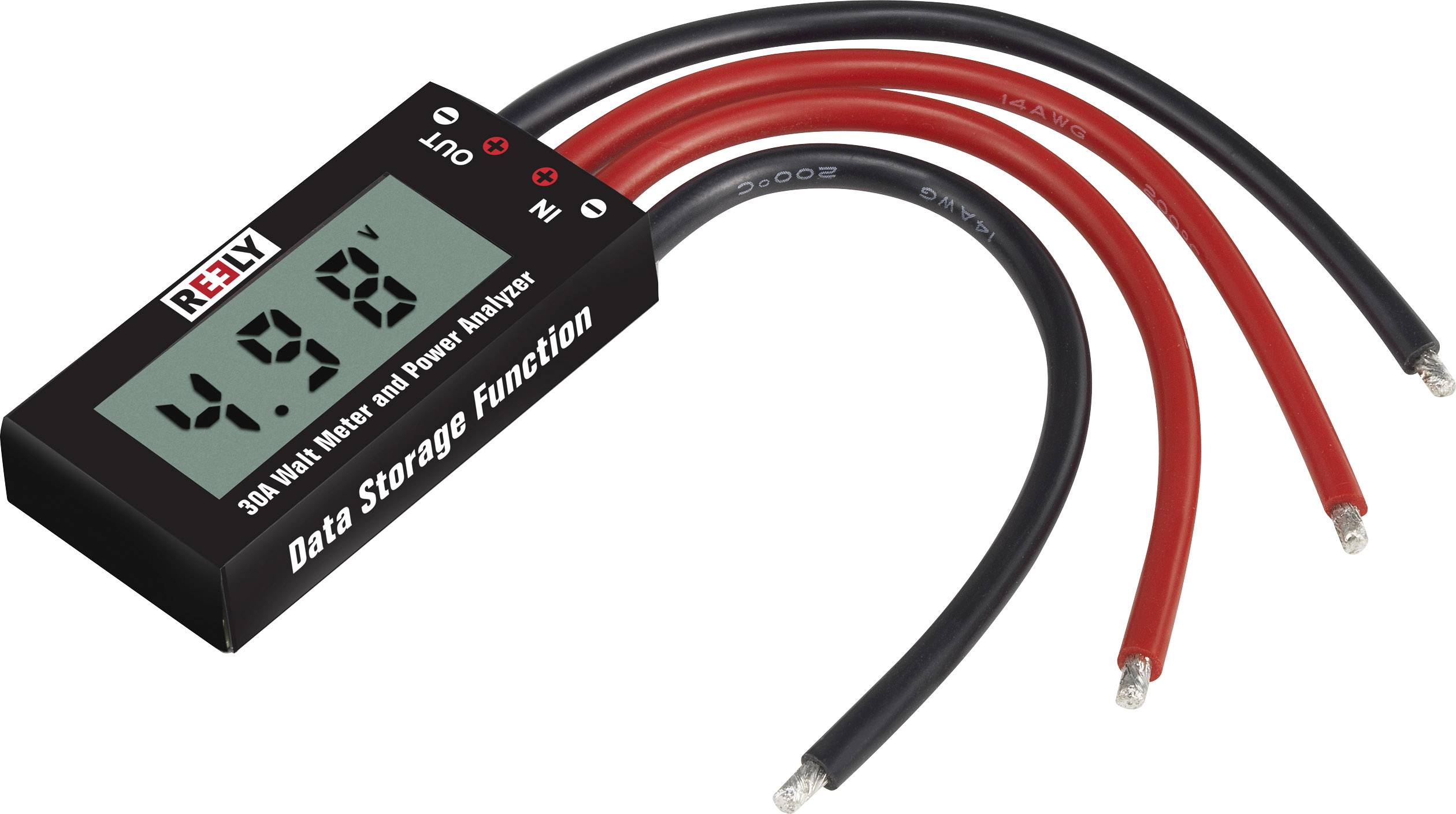 Reely 30A Mini Wattmeter Stecksystem: Offene Kabelenden