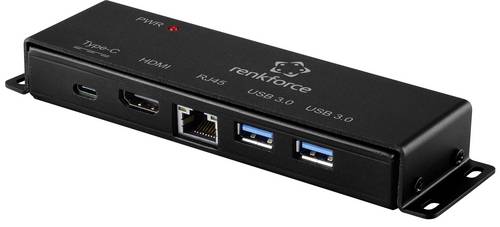 USB / HDMI / RJ45 Adapter [1x USB-C™ Buchse - 1x USB-C™ Buchse, HDMI-Buchse, RJ45-Buch