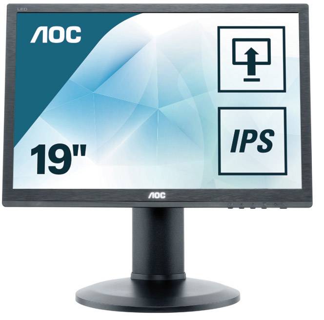 AOC I960PRDA LCD-Monitor 48.3 cm (19 Zoll) EEK E (A - G) 1280 x 1024 Pixel SXGA 5 ms DVI, VGA IPS LCD