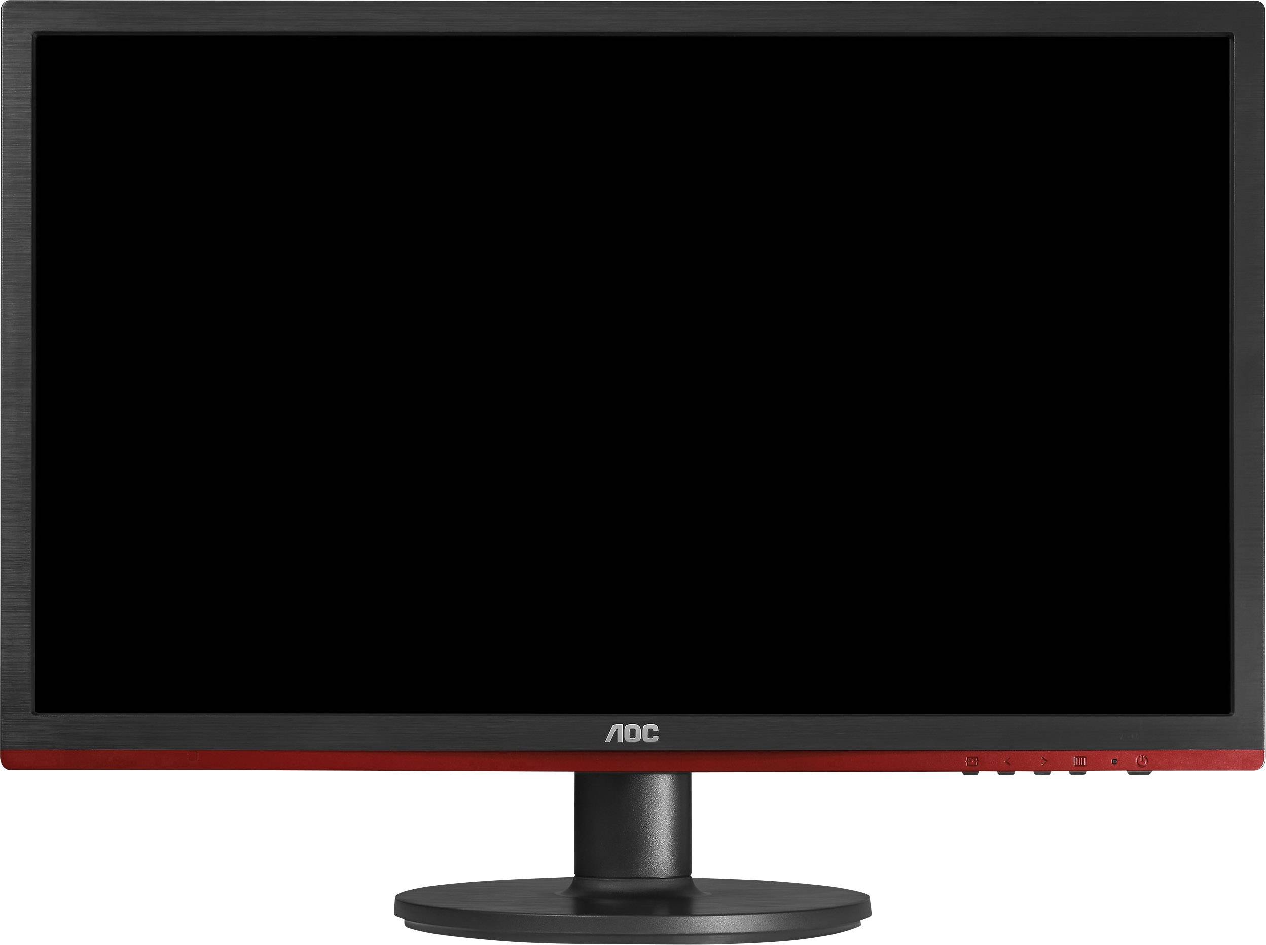 AOC G2460VQ6 LCD-Monitor 61 cm (24 Zoll) EEK F (A - G) 1920 x 1080 Pixel Full HD 1 ms DisplayPort, HDMI®, VGA, Kopfhörer (3.5 mm Klinke) TN LCD