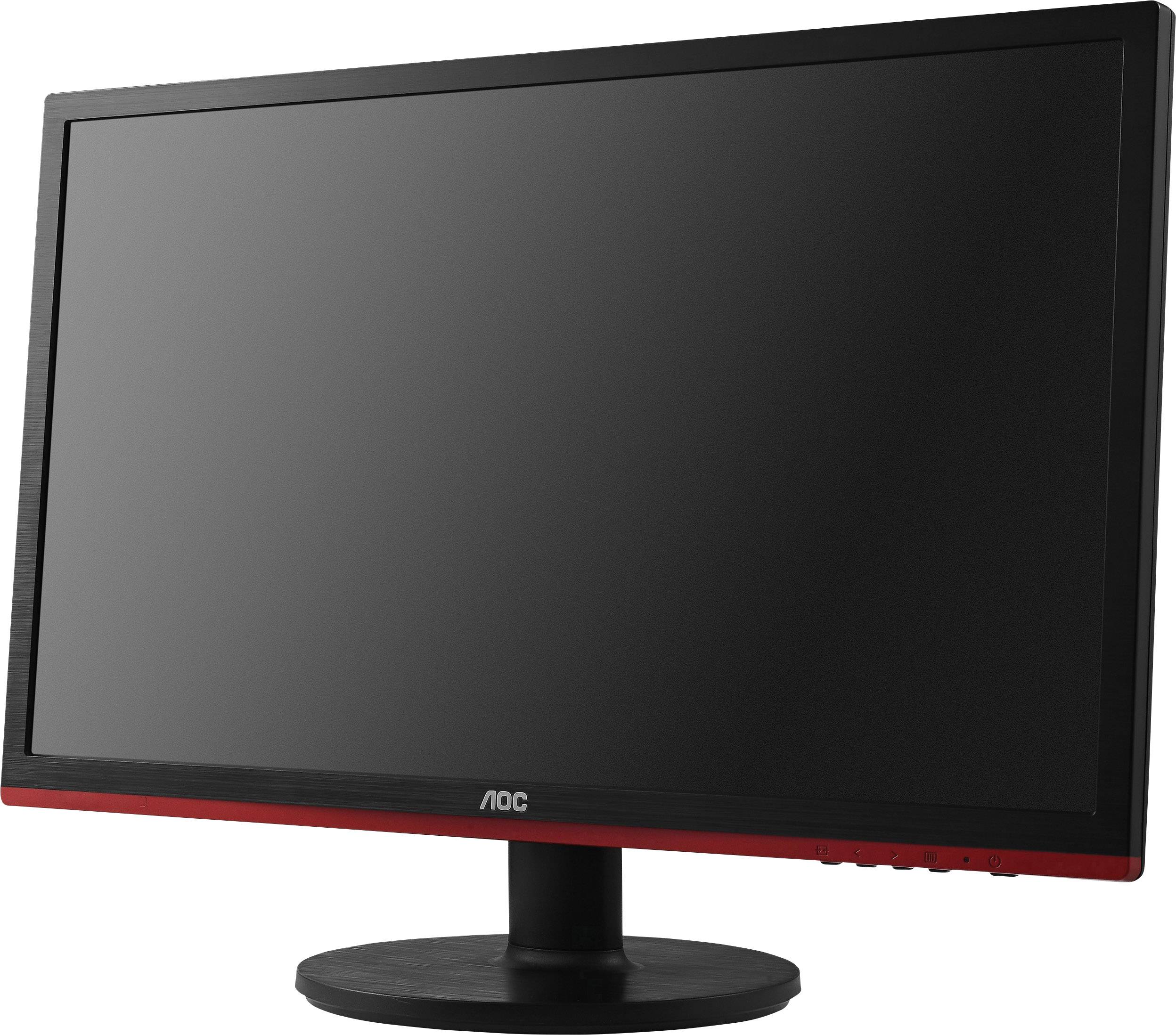 AOC G2460VQ6 LCD-Monitor 61 cm (24 Zoll) EEK F (A - G) 1920 x 1080 Pixel Full HD 1 ms DisplayPort, HDMI®, VGA, Kopfhörer (3.5 mm Klinke) TN LCD
