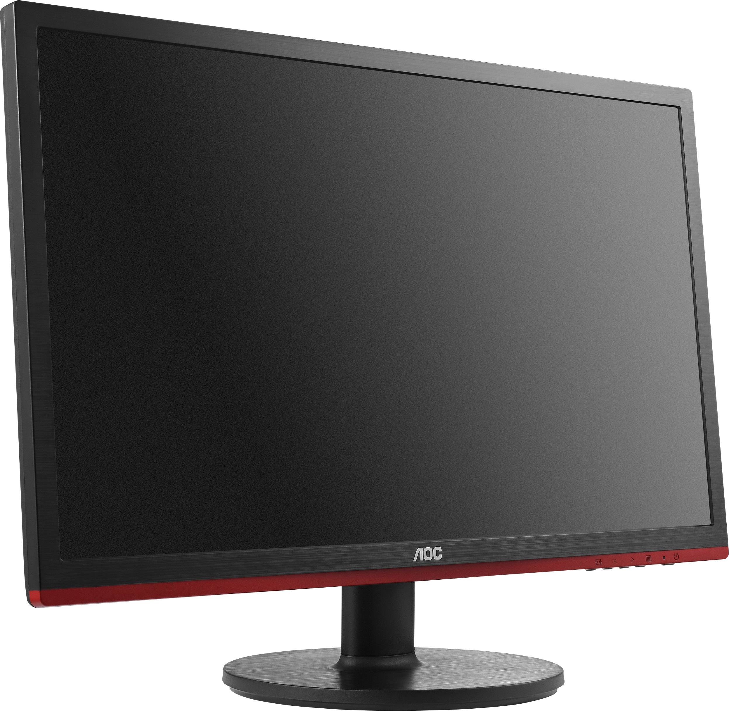 AOC G2460VQ6 LCD-Monitor 61 cm (24 Zoll) EEK F (A - G) 1920 x 1080 Pixel Full HD 1 ms DisplayPort, HDMI®, VGA, Kopfhörer (3.5 mm Klinke) TN LCD