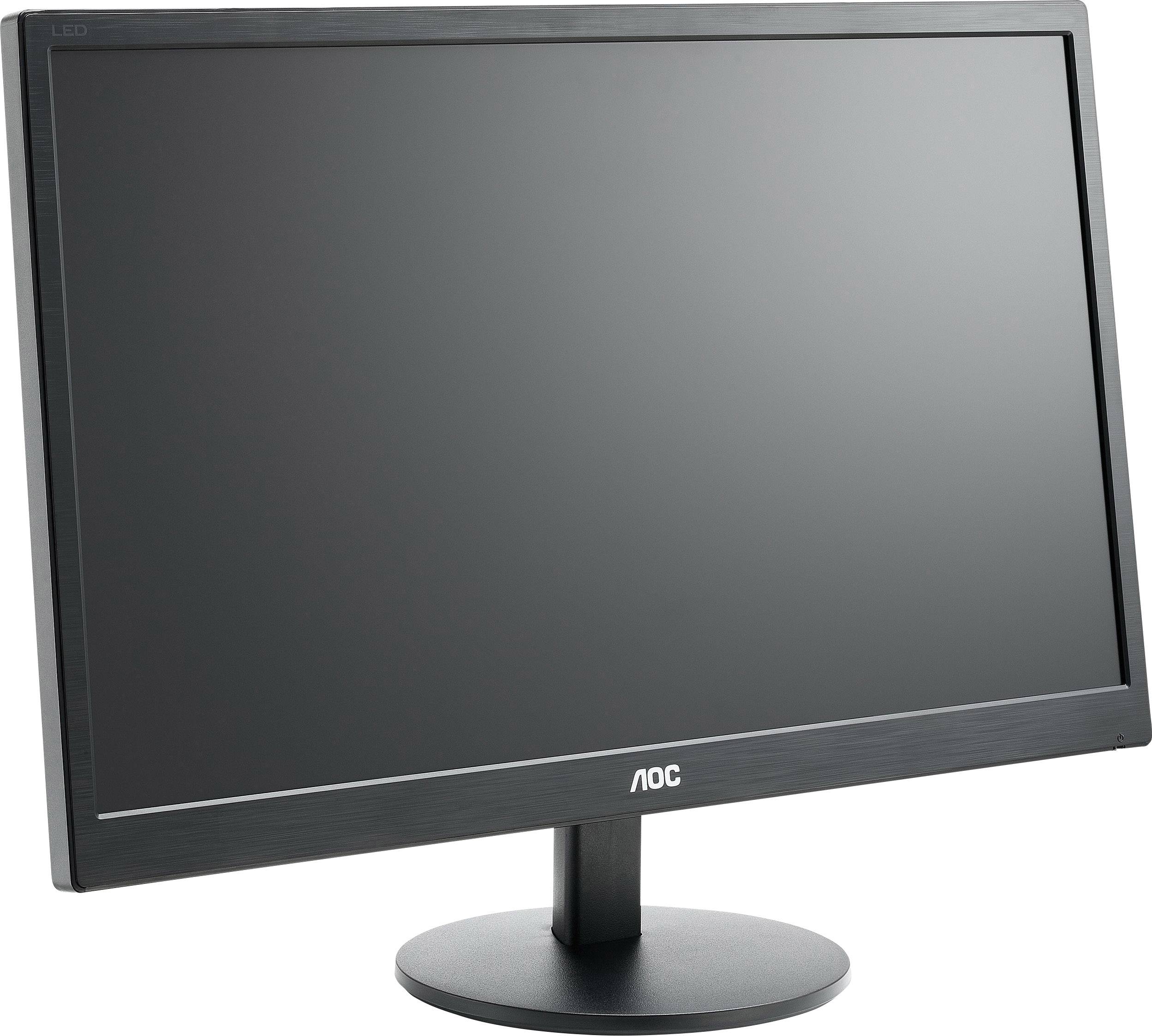 AOC E2270SWDN LCD-Monitor EEK E (A - G) 54.6 cm (21.5 Zoll) 1920 x 1080 Pixel 16:9 5 ms DVI, VGA TN LCD