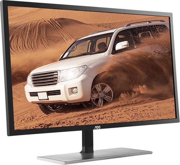 AOC U2879VF LCD-Monitor EEK F (A - G) 71.1 cm (28 Zoll) 3840 x 2160 Pixel 16:9 1 ms DisplayPort, HDMI®, VGA, Kopfhörer (3.5 mm Klinke) TN LCD