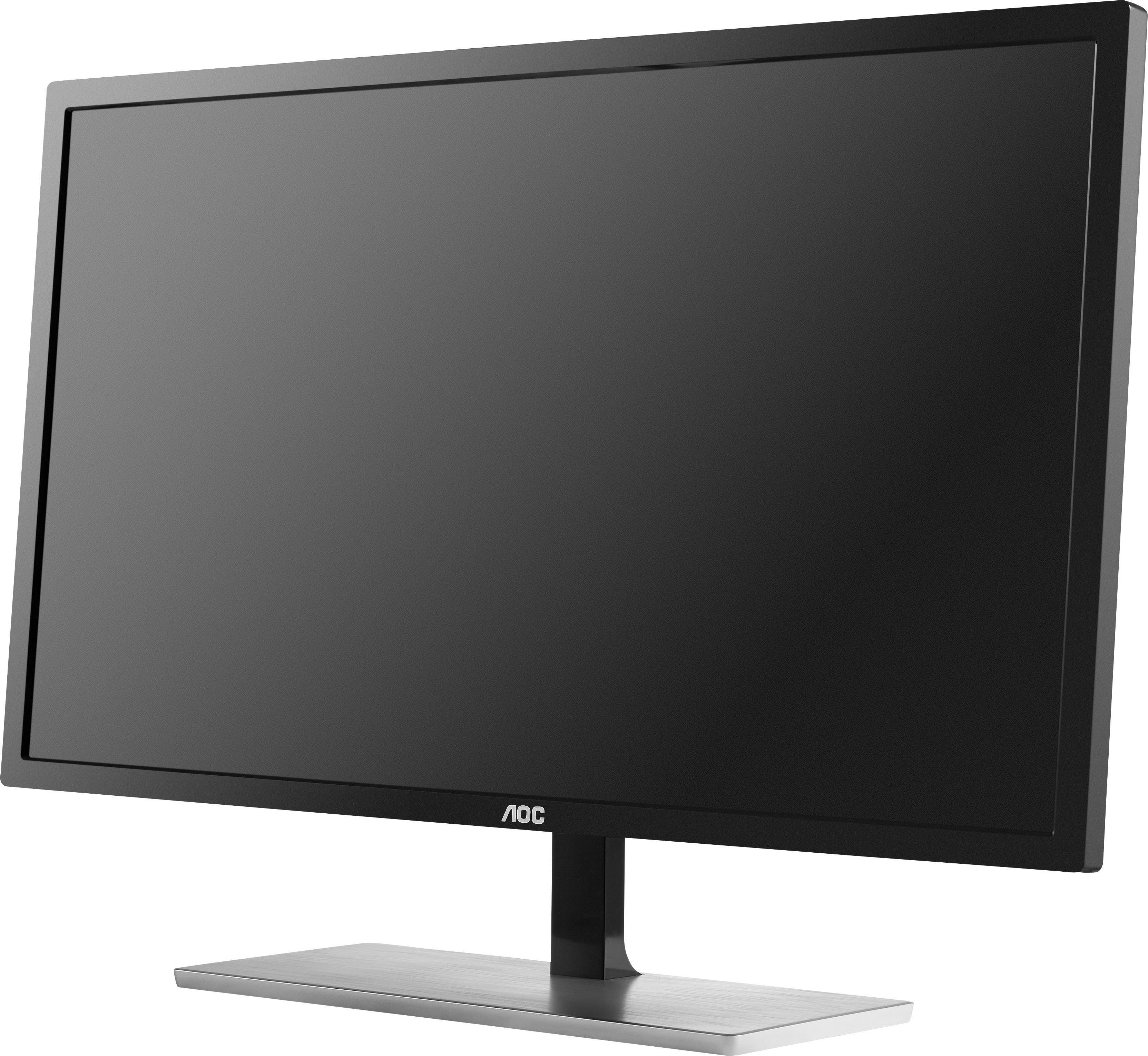 AOC U2879VF LCD-Monitor EEK F (A - G) 71.1 cm (28 Zoll) 3840 x 2160 Pixel 16:9 1 ms DisplayPort, HDMI®, VGA, Kopfhörer (3.5 mm Klinke) TN LCD