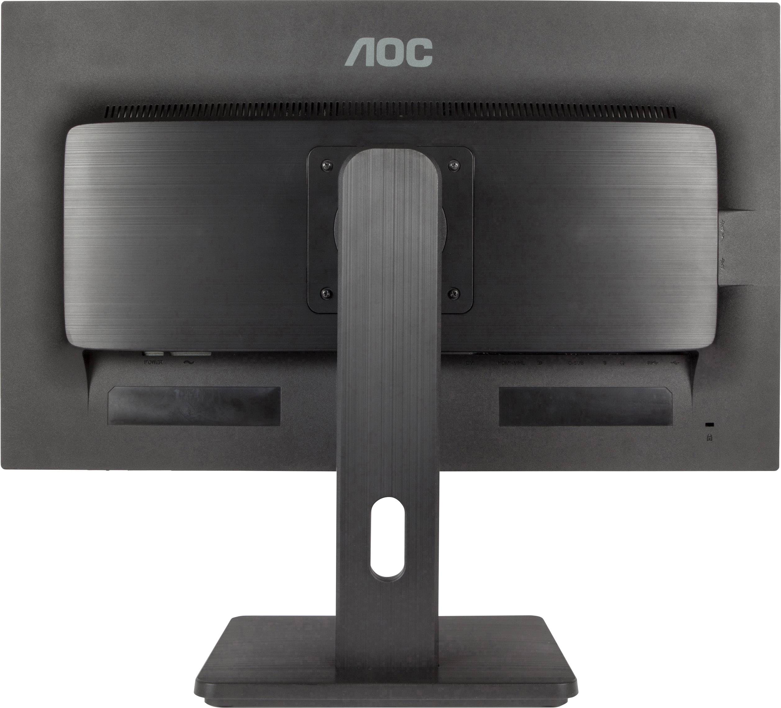 AOC E2475PWJ LCD-Monitor 59.9 cm (23.6 Zoll) EEK E (A - G) 1920 x 1080 Pixel Full HD 2 ms DVI, HDMI®, VGA, Kopfhörer (3.5 mm Klinke) TN LCD