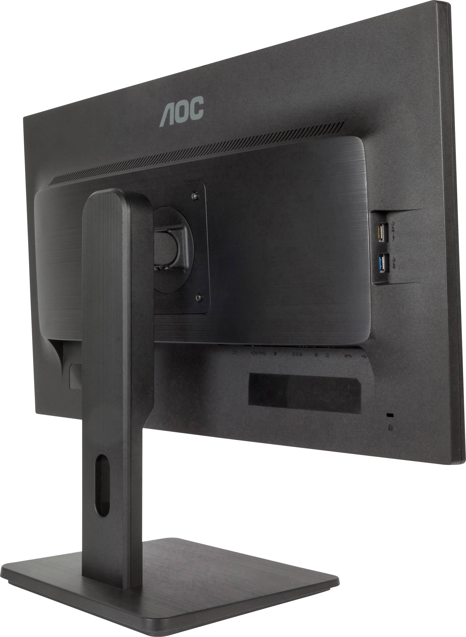 AOC E2475PWJ LCD-Monitor 59.9 cm (23.6 Zoll) EEK E (A - G) 1920 x 1080 Pixel Full HD 2 ms DVI, HDMI®, VGA, Kopfhörer (3.5 mm Klinke) TN LCD