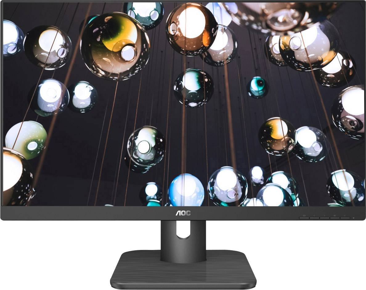 AOC 24E1Q LCD-Monitor EEK E (A - G) 60.5 cm (23.8 Zoll) 1920 x 1080 Pixel 16:9 5 ms DisplayPort, HDMI®, VGA, Kopfhörer (3.5 mm Klinke) IPS LCD
