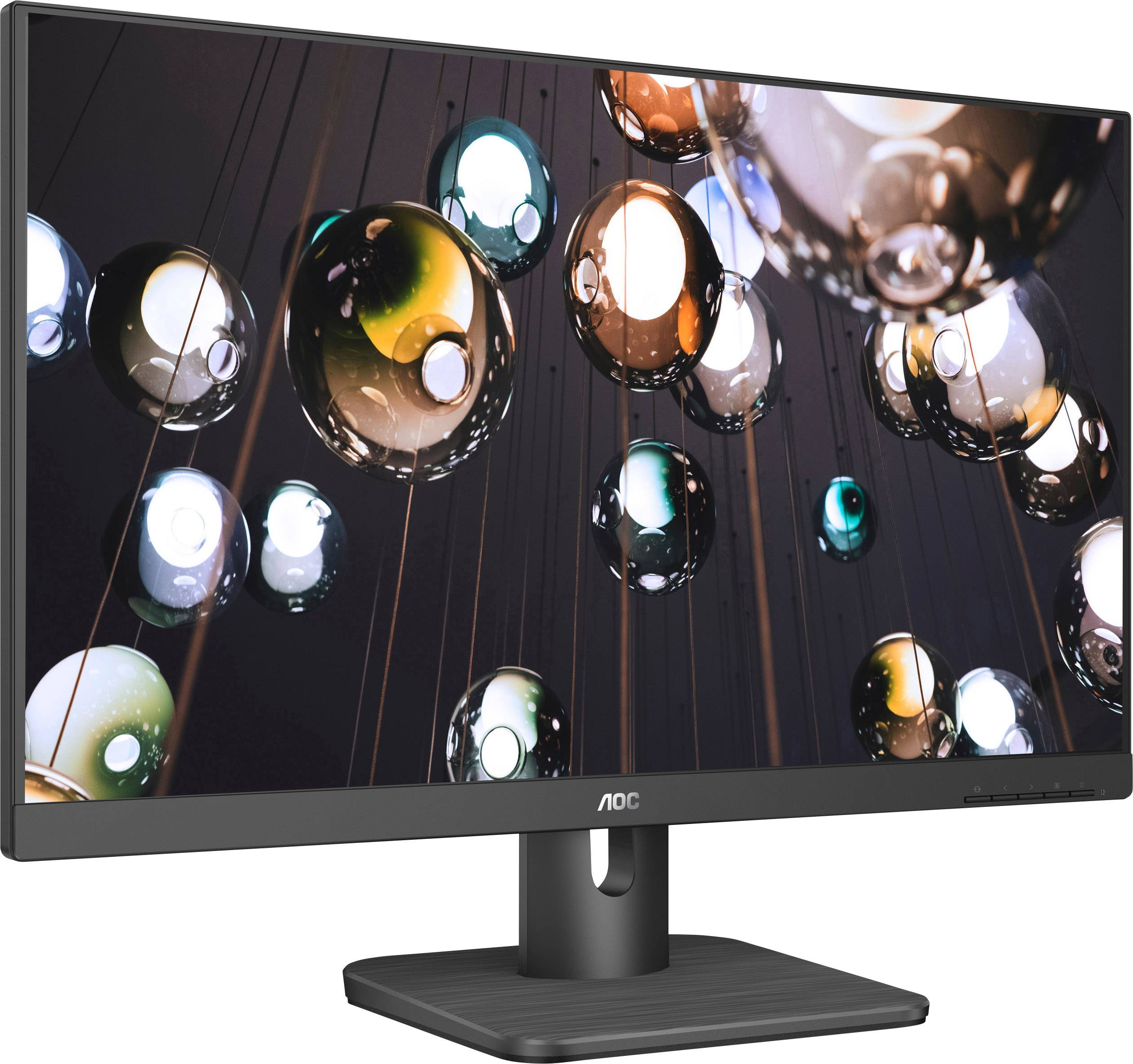 AOC 24E1Q LCD-Monitor EEK E (A - G) 60.5 cm (23.8 Zoll) 1920 x 1080 Pixel 16:9 5 ms DisplayPort, HDMI®, VGA, Kopfhörer (3.5 mm Klinke) IPS LCD