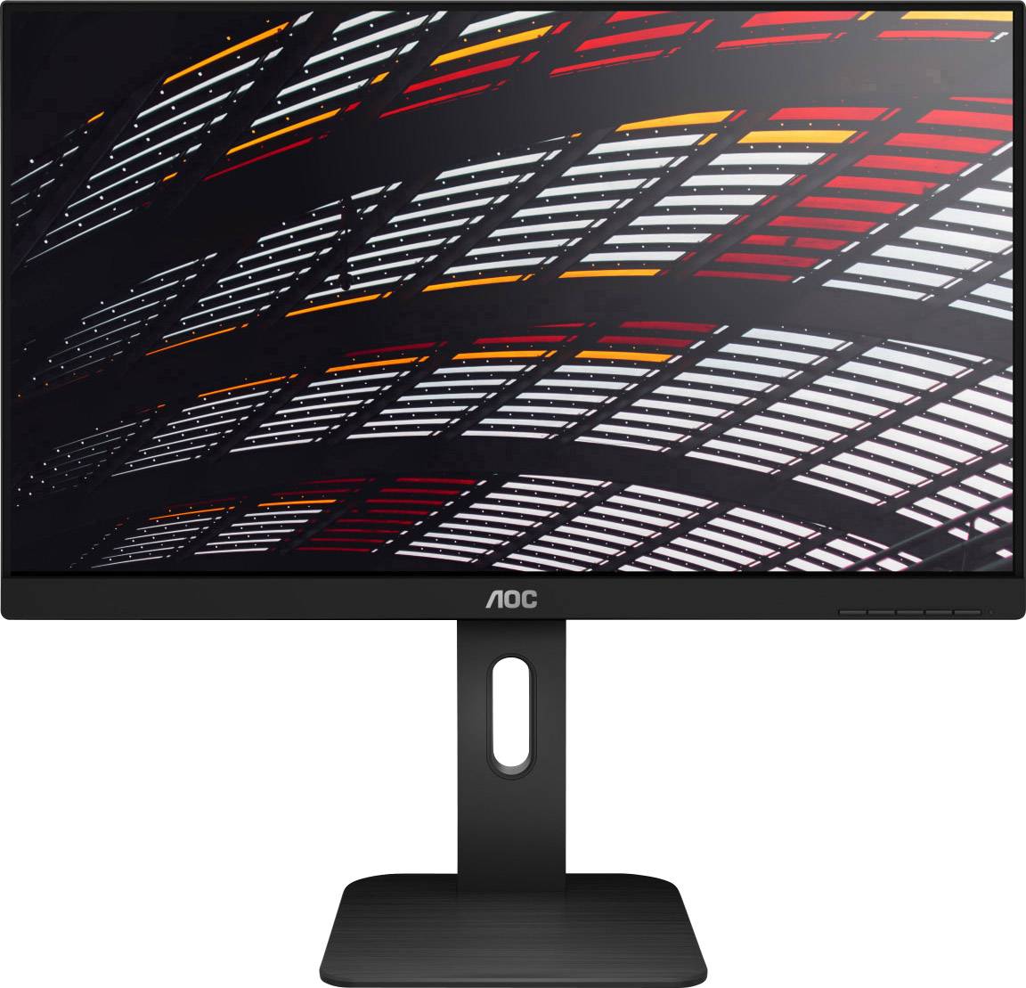 AOC 24P1 LCD-Monitor EEK E (A - G) 60.5 cm (23.8 Zoll) 1920 x 1080 Pixel 16:9 5 ms DisplayPort, DVI, HDMI®, USB 3.2 Gen 1 (USB 3.0), VGA, Kopfhörer