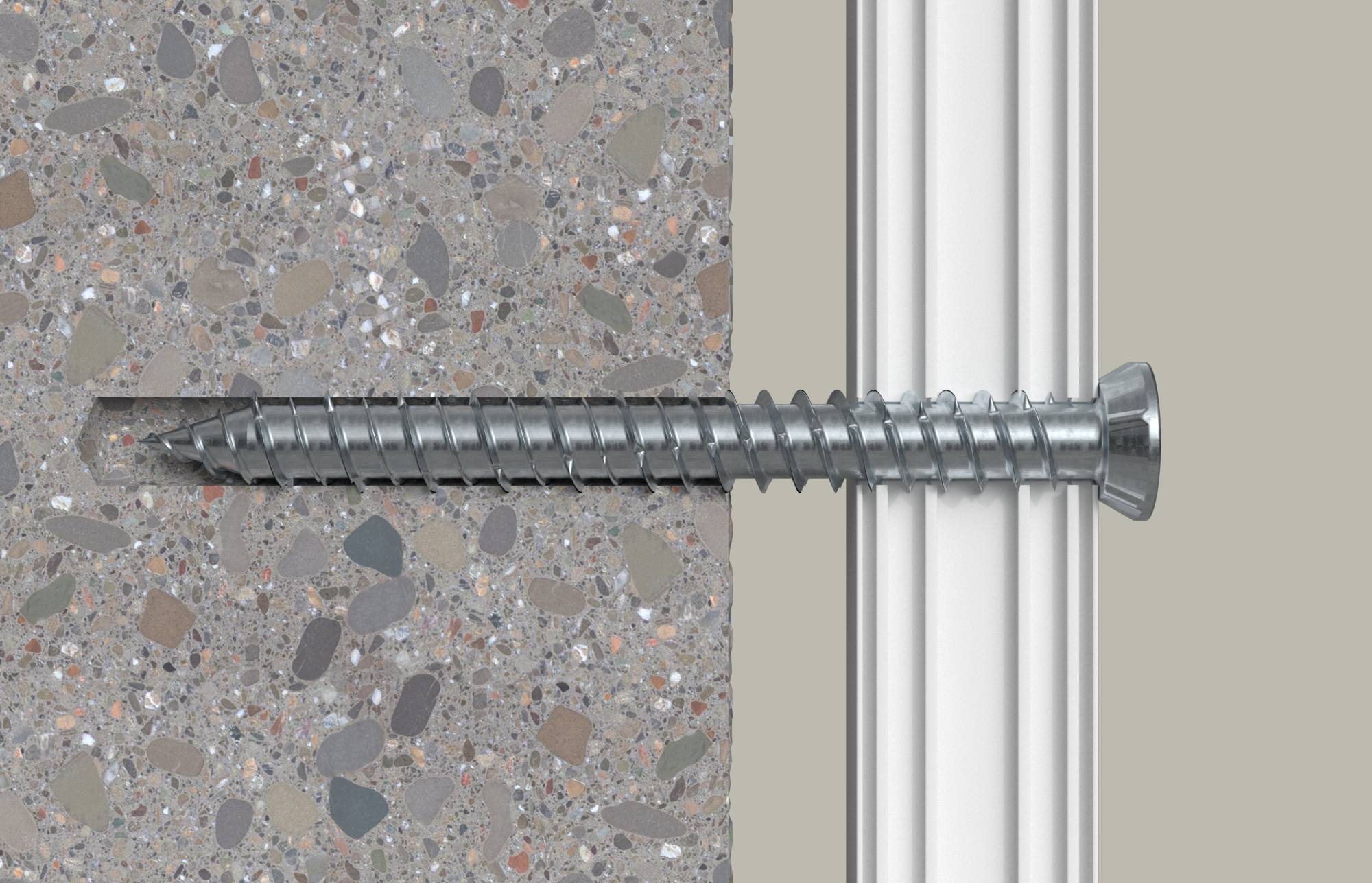 Fischer 532943 Fensterrahmenschraube 7.5 mm 202 mm Sechsrund 100 St.