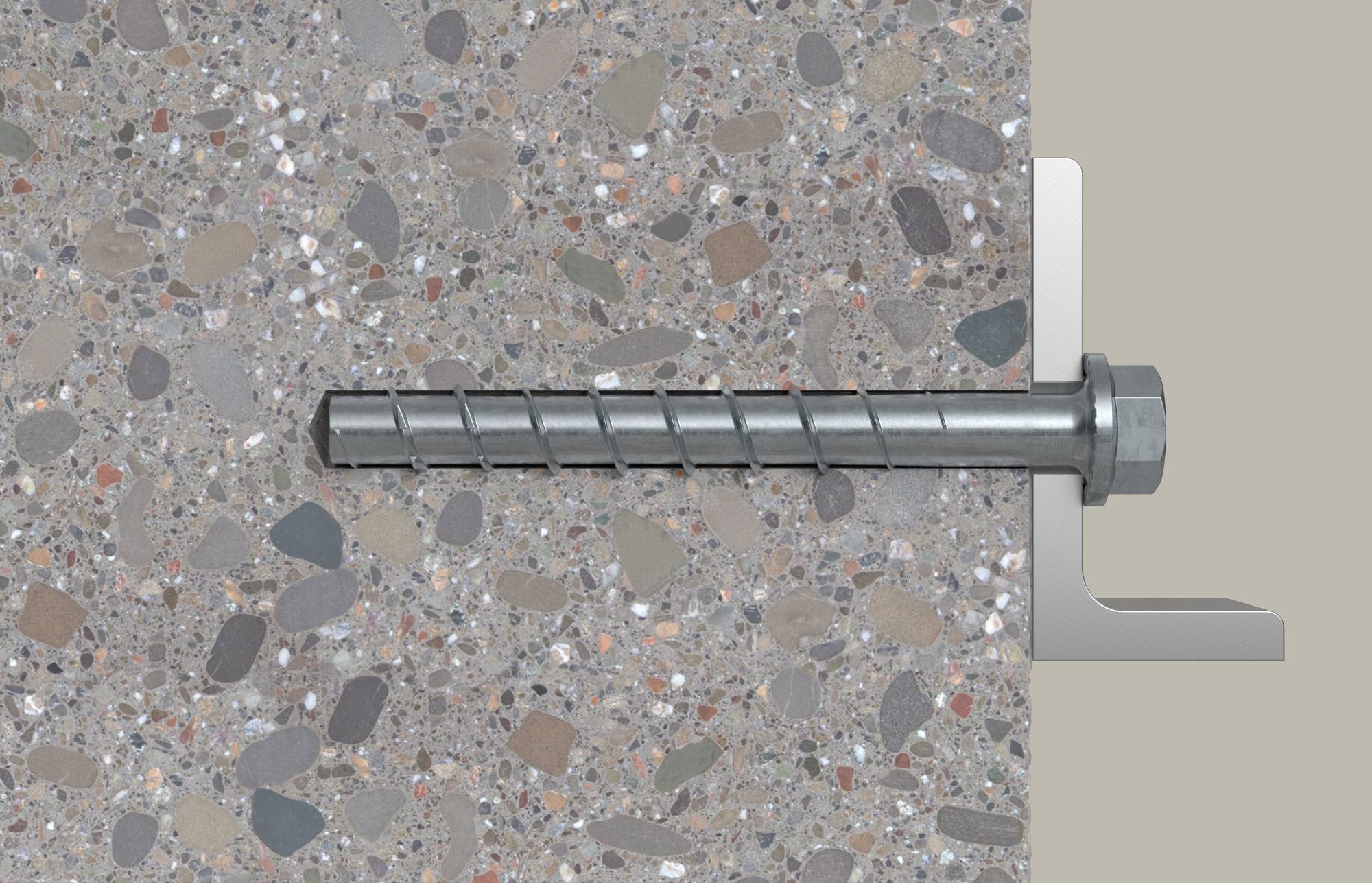 Fischer 536859 Betonschraube 10mm 70mm Außensechskant 50St.