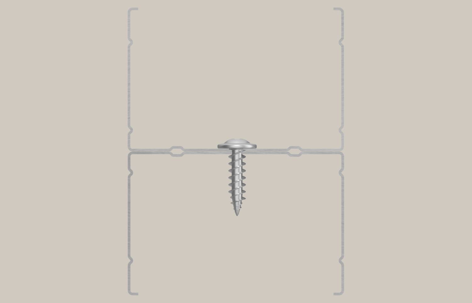 Fischer 40457 Profilverbindungsschrauben 4.2mm 13mm Kreuzschlitz Phillips Metall 1000St.