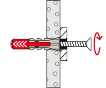 Fischer 535456 DUOPOWER 10x50 LD 2-Komponenten-Dübel 50mm 10mm 50St.