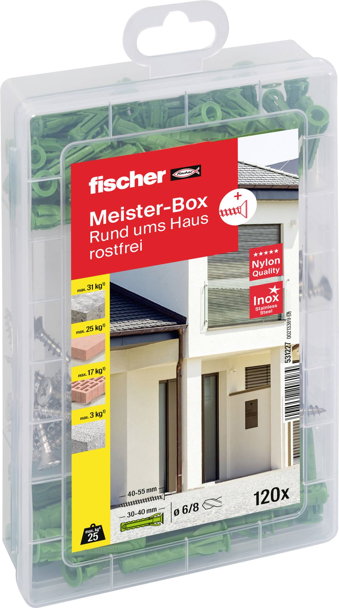 Fischer 531227 Dübel-Sortimentsbox 1 St.