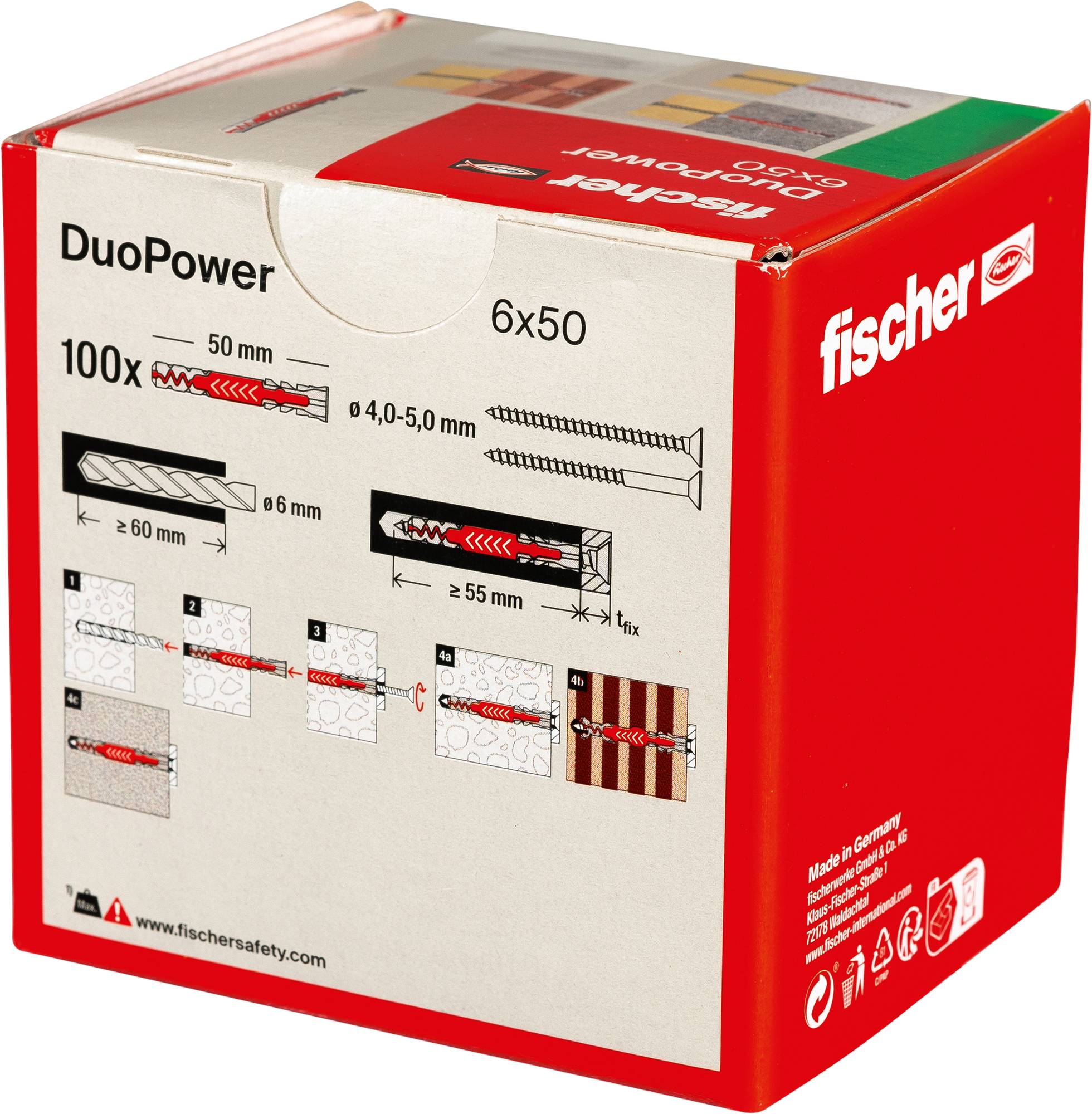 „Fischer DuoPower 100x