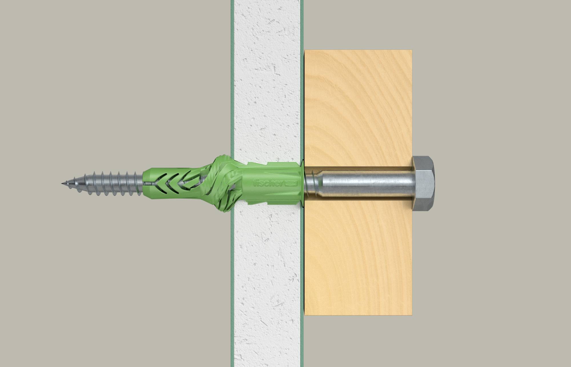 Fischer 524858 Universaldübel 70mm 12mm 18St.