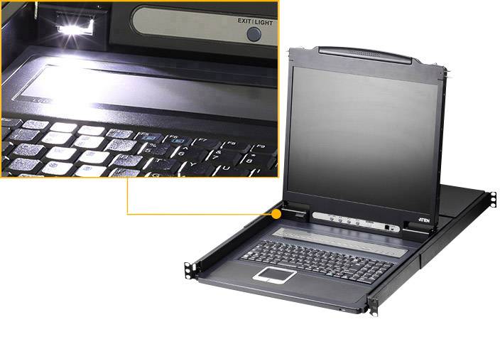 ATEN CL1308N-ATA-XG KVM-Konsole 1280 x 1024 Pixel