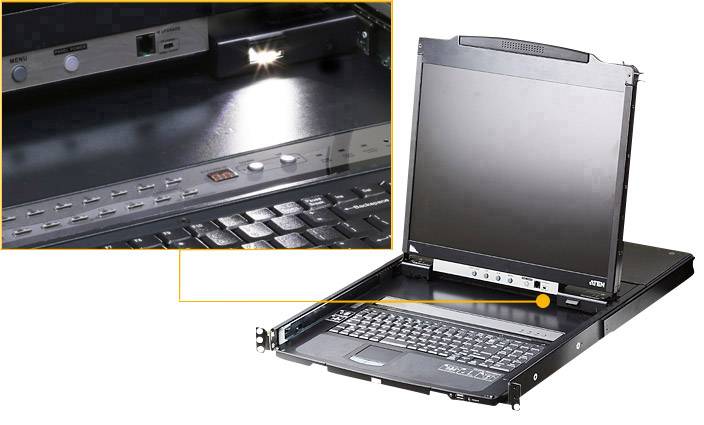 ATEN CL5800N-ATA-XG KVM-Konsole 1920 x 1200 Pixel