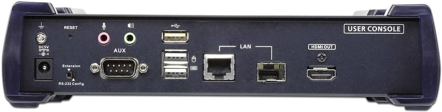 ATEN KE8950R-AX-G Extender (Verlängerung) über Netzwerkkabel RJ45, über Glasfaserkabel 10 km