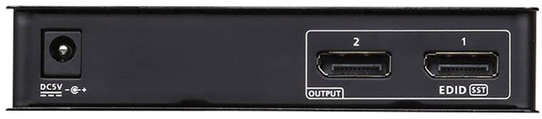 ATEN VS192-AT-G DisplayPort-Splitter 4096 x 2160 Pixel Schwarz