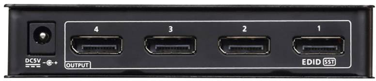 ATEN VS194-AT-G DisplayPort-Splitter 4096 x 2160 Pixel Schwarz