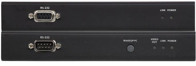 ATEN CE620-AT-G DVI, USB, RS232, Audio-Line-out, Mikrofon-Buchse Extender (Verlängerung) über Netzwerkkabel RJ45 100m