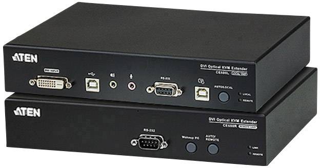 ATEN CE690-AT-G DVI, USB Extender (Verlängerung) über Glasfaserkabel 20 km