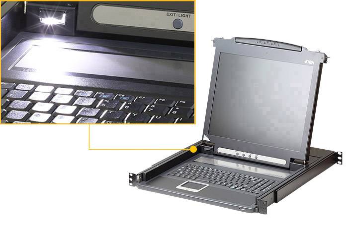 EFB-Elektronik KVM PS/2 Konsole CL-1000M-AT-GG