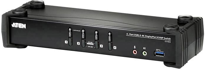 ATEN CS1924-AT-G KVM-Umschalter USB 4096 x 2160 Pixel
