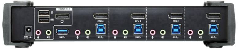 ATEN CS1924-AT-G KVM-Umschalter USB 4096 x 2160 Pixel