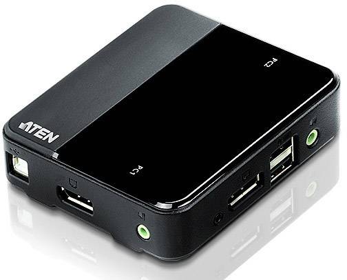 ATEN CS782DP 2-Port-USB-DisplayPort-KVM-Switch mit 4K-UHD-Unterst�tzung