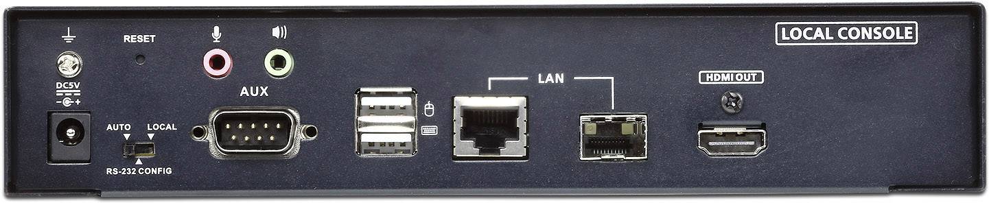 ATEN KE8952T-AX HDMI®, USB, Audio-Line-out, Mikrofon-Buchse, RS232 Extender (Verlängerung) über Netzwerkkabel RJ45 10 km