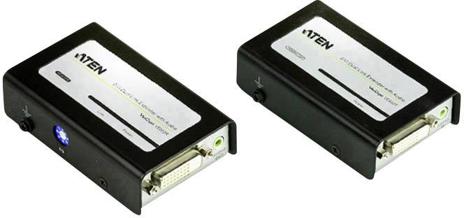 ATEN VE602-AT-G DVI, Audio-Line-out Extender (Verlängerung) über Netzwerkkabel RJ45 60 m
