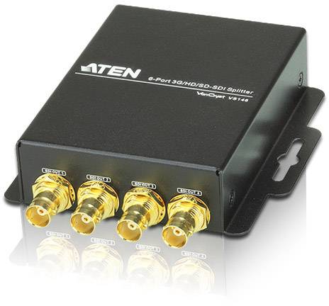 ATEN VS146-AT-G SDI-Splitter 1920 x 1080 Pixel Schwarz