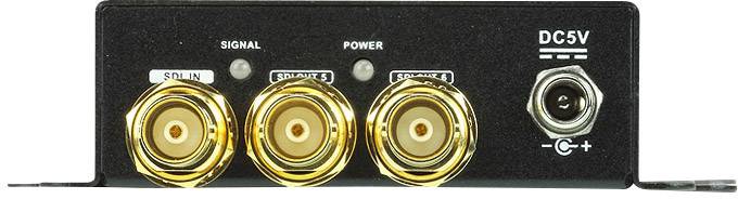 ATEN VS146-AT-G SDI-Splitter 1920 x 1080 Pixel Schwarz