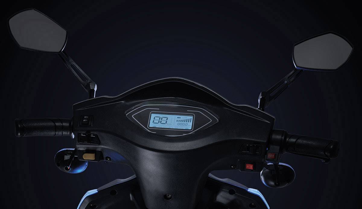 ECONELO E-Trike Braun Blei-Gel 60V 20Ah