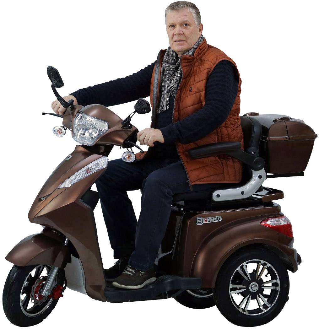 ECONELO E-Trike Braun Blei-Gel 60V 20Ah