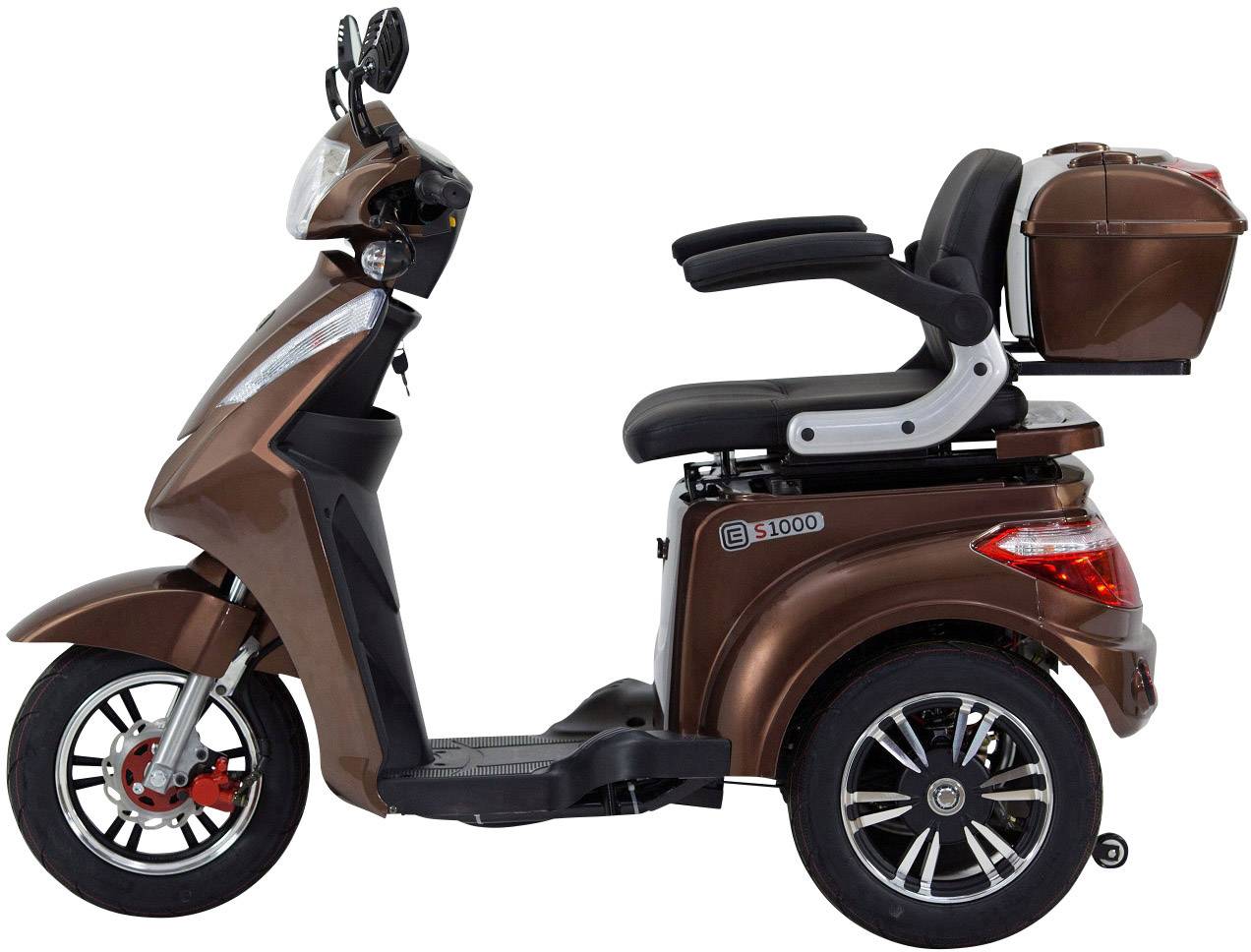 ECONELO E-Trike Braun Blei-Gel 60V 20Ah